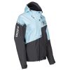 Alpine Jacket Asphalt - Crystal Blue