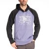 Petrol Pullover Hoodie Purple Smoke - Black