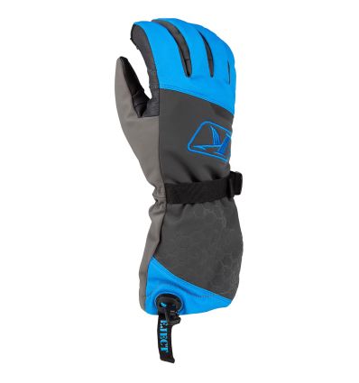 Powerxross Gauntlet Glove Asphalt - Electric Blue Lemonade