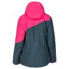 Allure Jacket Petrol - Knockout Pink